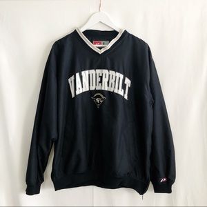 Vanderbilt University Pullover Windbreaker Size L